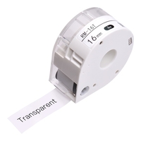 MAKEID 1 Rouleau Papier Étiquette Adhésive Transparente Papier Imprimante Thermique Papier Imperméable À L