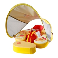 Mambobaby Bébé Float de natation Skin pratique Nage avec canopy Sun