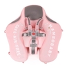 Mambobaby Flot de natation pour bébés Non gonflable Étanchéité pour bébés Cercle de natation pour bébés Conduite pour la natation avec flotteur de queue et canopée solaire pour 3 à 24 mois Bébés Garçons Filles Nourrissons Flot de piscine