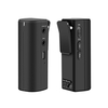 MAMEN Portable 2.4G sans fil cravate microphone microphone émetteur récepteur système 360 ° prise de son Max.
