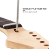 Manche de guitare électrique en bois d