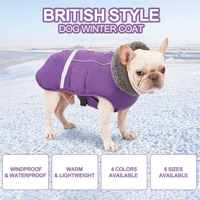 Manteau de chien temps froid chien manteaux pour hiver chaud vêtements de chien en molleton pour petit moyen grand chiens
