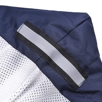 Manteau de pluie imperméable réfléchissant de chien d