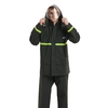 Manteau résistant à la neige en plein air pour adulte épaissir le pantalon de veste en PVC costume imperméable avec capuche et masque pour le cyclisme en plein air travail à la ferme pêche