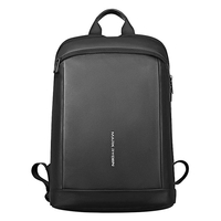 MARK RYDEN Slim Ordinateur Portable Sac À Dos Hommes Mince Sac À Dos 15.6 pouce Travail Homme Sac À Dos Business Sac Unisexe Noir Ultralight Sac À Dos