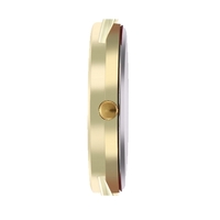 Marque Mens Or Montre De Luxe Montre-Bracelet Mâle Quartz Mode Homme Or En Acier Inoxydable Montres Cadeau pour Hommes