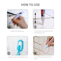 Marqueur de réparation de coulis Stylo à carrelage pour carrelage