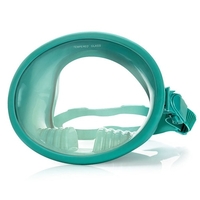 Masque de plongée sous-marine à vue large 180 ° Grand cadre Lentille étanche et anti-buée pour une meilleure vision Chasse sous-marine Plongée en apnée Masque de plongée complet