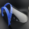 Masque de protection,  anti-gouttelettes,  visage complet,  transparent,  anti-éclaboussures,  résistant aux chocs,  masque intégral,  masque anti-fumée,  masque de protection dentaire bleu