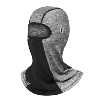 Masque facial Balaclava avec trous pour lunettes de soleil Protection UV