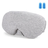 Masque pour les yeux de sommeil en coton Masque de sommeil bloquant la lumière pour les yeux bandés pour les yeux doux pour le voyage de sommeil