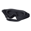Masque pour les yeux de sommeil Masques de sommeil bloquant la lumière Masque de sommeil à coupe profilée 3D pour femmes hommes Bandeau respirant pour les yeux