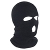 Masque thermique coupe-vent 3 trous hiver tricoté cyclisme masque chauffe-cou moto sous casque doublure masque casquettes ultime rétention thermique chapeau couverture complète masque de ski