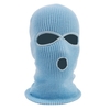Masque thermique coupe-vent 3 trous hiver tricoté cyclisme masque chauffe-cou moto sous casque doublure masque casquettes ultime rétention thermique chapeau couverture complète masque de ski