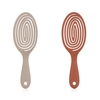 Massage élastique Ressusant Brosse à cheveux portable Brosse à poil