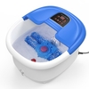 Masseur de spa électrique pour les pieds avec rouleau automatique 3 modes de massage automatique Shiatsu pressant pétrissage chauffage rapide