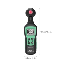 Mastfuyi FY8809 EMF mètre numérique testeur de champ électromagnétique détecteur de rayonnement de champ électrique tenu dans la main avec lampe de poche alarme son-lumière LCD rétro-éclairage affichage pour les inspections de bureau à domicile 