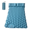 Matelas de camping pour 2 personnes avec oreiller pneumatique Matelas pneumatique portable Matelas de couchage imperméable pour sac à dos