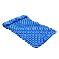 Matelas de couchage extérieur en polyuréthane thermoplastique Tapis gonflable de camping avec oreillers Tapis de voyage Tente Lit pliant Coussin d