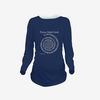 Maternité Chemise Manches Longues O-Cou Future Math Geek Imprimer Drôle De Grossesse Maman Tops Tee Noir L
