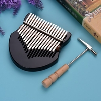 Matériau acrylique de piano Kalimba à 17 touches en forme de renard