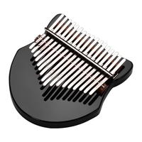 Matériau acrylique de piano Kalimba à 17 touches en forme de renard