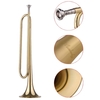 Matériel de laiton de trompette plat appel de trompette de muslady b avec embouchure pour la bande d