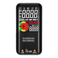 MAXRIENY S11 Multimètre multifonction à écran LCD 3, 3 pouces (avec batterie)