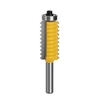 Mèches de toupie avec tige de 8 mm 6 perles longueur de lame de 24 mm pour le moulage de meubles et l