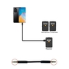 Measy V82 Micro-cravate sans fil 2, 4 G Micro à clipser Plug & Play Type-C pour téléphone Pad PC avec suppression du bruit pour Vlog Gaming Streaming Podcasting Enregistrement