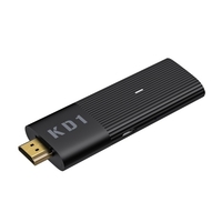 MECOOL KD1 Android 10.0 Smart TV Stick UHD 4K Media Player Amlogic S905Y2 TV Dongle 2GB / 16GB 2.4G / 5G WiFi Télécommande vocale Google Certifié HDR10 H.265 VP9 Décodage