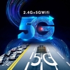 MECOOL KD1 Android 10.0 Smart TV Stick UHD 4K Media Player Amlogic S905Y2 TV Dongle 2GB / 16GB 2.4G / 5G WiFi Télécommande vocale Google Certifié HDR10 H.265 VP9 Décodage