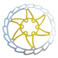 MEIJUN 160mm vtt plaquette de frein à disque pour vélo vélo frein à disque refroidissement flottant Rotor frein vélo accessoire
