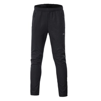 Men Cycling Pants Windproof Winter Thermal Fleece Mountain Bike Running Workout Active Pants