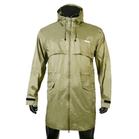 Men Long Waterproof Windproof Hooded Rain Jacket MTB Bicycle Cycling Rain Jacket Outdoor Sport Running Camping Raincoat