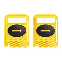 Menuiserie Double Plume Loc Board Set Mitre Gauge Slot T Track Woodwork Saw Scie Clôture DIY Safety Tools