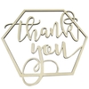 Merci Lettre Photographie Props Décorations de mariage Mariée et le marié Photo Sign Party Favors