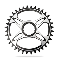 MEROCA 32 T / 34 T / 36 T / 38 T VTT pédalier intégré creux vélo accessoires vélo pédalier plaque à dents Compatible avec M6100 / M7100 / 8100/9100