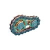 Metal Gear Bicycle Chain Décompression Fingertip Chain Gear Chain Décompression Jouet (couleur 1)