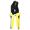 Meterk Fil Professional Crimper Ingénierie Ratchet Terminal Pince à sertir JX-02C 0.25-2.5mm2 Terminaux isolés ou Code couleur Nids AWG24-14