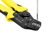 Meterk Professional 4 en 1 fil Crimpers Ingénierie Ratcheting Terminal Pince à sertir bootlace Virole Crimper Outil Bornes Cord End Avec dénuder