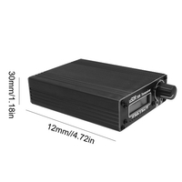 Émetteurs-récepteurs HUSD usdr-usdx 10 m 15 m 17 m 20 m 30 m 40 m 60 m 80 m 8 bandes HF SDR émetteurs-récepteurs ondes courtes SSB/CW Microphone intégré haut-parleur avec couvercle en alliage d