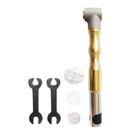Meuleuse compacte coudée à 90 ° rectifieuse électrique multifonction dispositif de polissage polyvalent avec pince de 3mm
