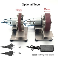Meuleuse multifonctionnelle Mini ponceuse à bande électrique bricolage polissage rectifieuse coupe bords affûteuse
