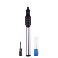 Micro stylo de gravure électrique Mini graveur machine sans fil bricolage outils de sculpture kit de gravure avec pointe de diamant supplémentaire pour bricolage bijoux métal verre plastique bois céramique pierre