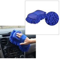 Microfibre Chenille Anthozoan De Nettoyage De Voiture Éponge Serviette Tissu Gants De Lavage De Voiture De Voiture Rondelle Fournitures