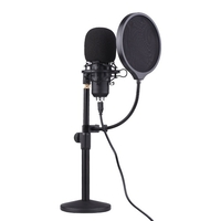 Microphone à condensateur USB de bureau professionnel ammoon