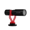 Microphone à condensateur vidéo directionnel cardio de universel mini-prise micro 3, 5 mm