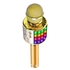 Microphone BT portable sans fil avec lumières LED contrôlables