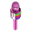 Microphone BT portable sans fil avec lumières LED contrôlables